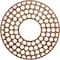Ekena Millwork Fink Wood Fretwork Pierced Ceiling Medallion, Walnut, 30"OD x 10 7/8"ID x 3/8"T CMWP30X30X0375FFWA - alternate 1